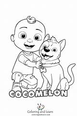 Cocomelon Coloring Pages Printable Free sketch template