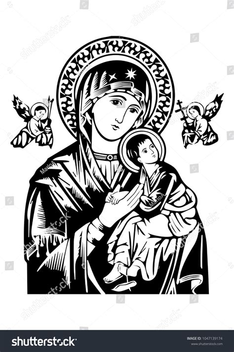 542 Our Lady Of Perpetual Help Images, Stock Photos, 3D objects ...