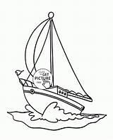 Coloring Pages Yacht  Home sketch template