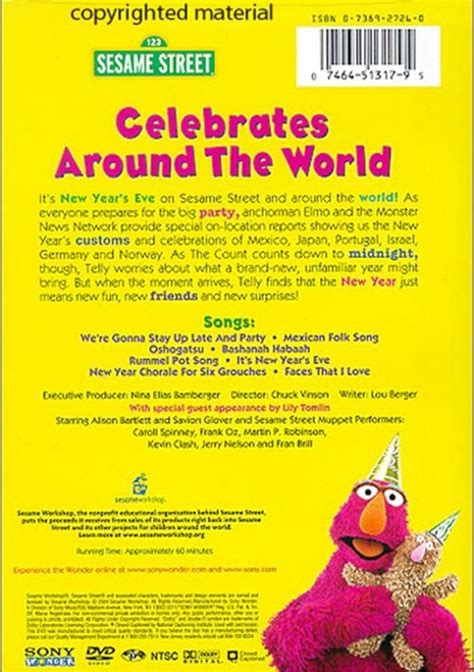 Sesame Street Celebrates Around The World (DVD 2004) | DVD Empire