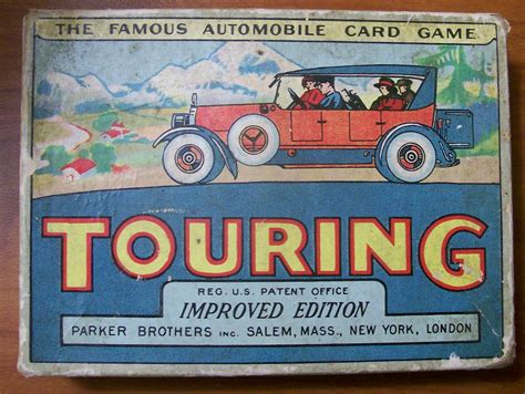 Parker Brothers Vintage 1926 Touring Card Game – All About Fun and Games