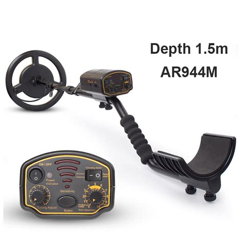 Aliexpress.com : Buy Metal Detector Underground Depth 1.5m Gold Detector Scanner Finder 1200mA ...