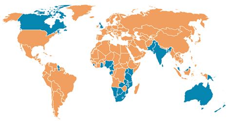 British Commonwealth Countries 2023 - Wisevoter