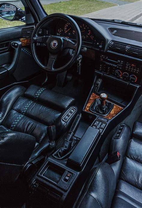 The luxurious interior of an e34 Alpina. (Not mine, unable to find source) : BMW