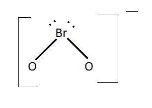 The electron domain and molecular geometry of bro2- is __________. - brainly.com