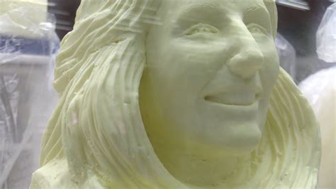 Butter Sculptors At The Minnesota State Fair - YouTube