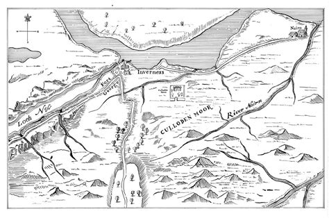 Culloden Moor Map used in The Hail Mary Outlander Film, Outlander Costumes, Outlander Locations ...