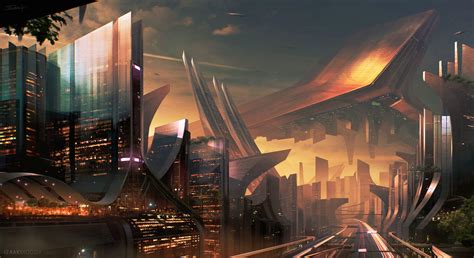 Sci Fi Environment Concept Art