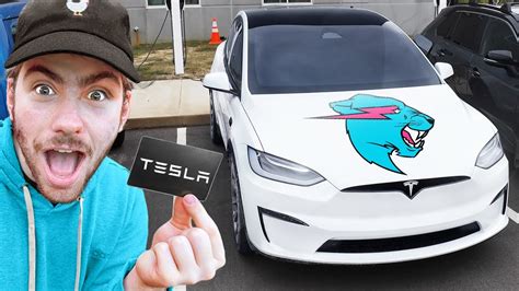 I Stole MrBeast's Tesla - YouTube