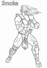 Goro Mortal Kombat Coloring Page  Free Printable Pages For Kids sketch template