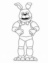 Bonnie Five Nights At Freddys coloring Page  Download Print Or Color sketch template