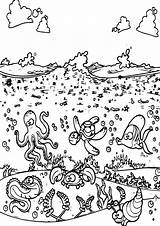 Free Printable Underwater Coloring Pages  Sheet sketch template