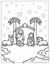 20 Nativity Coloring Pages Free PDF Printables sketch template