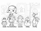 Doc McStuffins Coloring Pages  Best For Kids sketch template