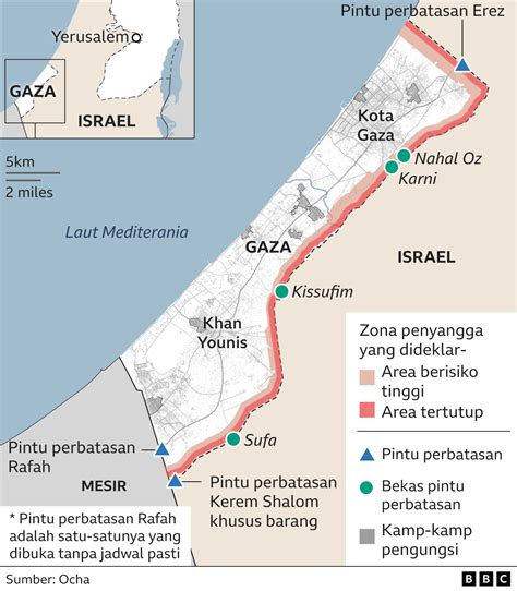 Israel Klaim Membelah Jalur Gaza Jadi Gaza Utara dan Selatan