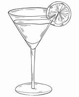 Drink Coloring Page sketch template