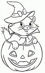 30 Cute Halloween Coloring Pages For Kids sketch template
