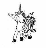 Unicorn Coloring Printables sketch template