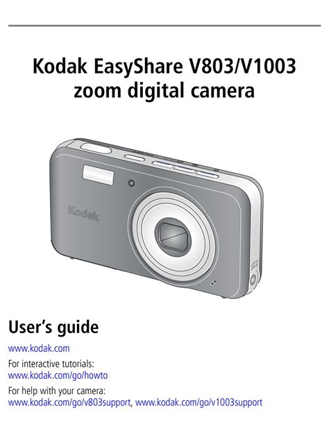 KODAK EASYSHARE USER MANUAL Pdf Download | ManualsLib