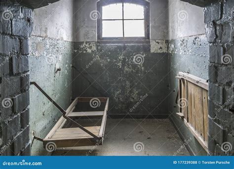 Ancient Prison Cells in at Old Jail. Stock Photo - Image of cell ...