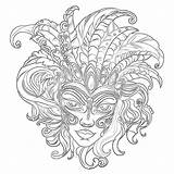 Mardi Gras Coloring Page  Pages Mimi Panda sketch template