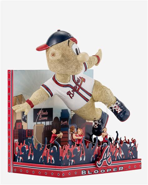 Blooper Atlanta Braves Thanksgiving Mascot Bobblehead FOCO