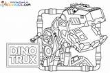 Dinotrux Printable Coloring Pages sketch template