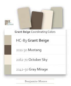 Benjamin Moore Grant Beige Review - THE Historic Beige - KnockOffDecor.com