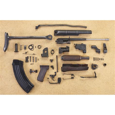 Romanian Underfolder AK - 47 Parts Kit - 180486, Tactical Rifle Accessories at Sportsman's Guide