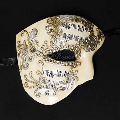 New Men's Masquerade Mask Silver Phantom Mask Phantom - Etsy