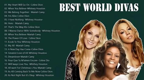 Mariah Carey, Celine Dion, Whitney Houston Greatest Hits playlist ...