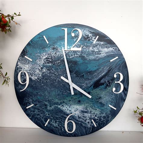 abstract clock, abstract art, abstract painting | Clock, Wall clock ...