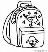 64 Backpack Coloring Pages  ColoringPagesOnlycom sketch template