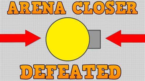 DIEP.IO ARENA CLOSERS DEFEATED!! (Epic Diep.io Glitch) - YouTube