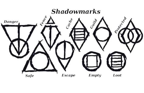 Thieves guild shadow marks | Skyrim tattoo, Elder scrolls tattoo ...