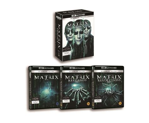 4K UHD - The Matrix Trilogy (4K + Blu-ray Collector's Boxset) [Korea] | Hi-Def Ninja - Pop ...