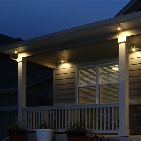 Soffit Mounted LED Flood Light Kit - Outdoor | DEKOR® | Outdoor recessed lighting, Soffit ...