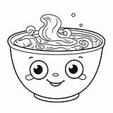 Noodles Coloring Clipartmag Drawing Sketch Page sketch template