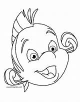 Flounder Little Mermaid Coloring Page At Nicole Routh Blog sketch template