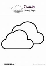 Clouds Coloring Pages For Kids – Free Printables  Art & Craft sketch template