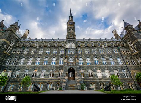 Healy Hall, at Georgetown University, in Washington, DC Stock Photo - Alamy