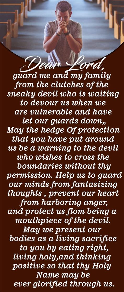 Pray this Powerful Prayer for Protection Against Evil #biblequotes # ...