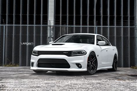 Amazing Muscle: Customized White Dodge Charger SRT — CARiD.com Gallery