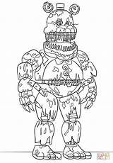 Nightmare Freddy coloring Page  Free Printable Coloring Pages sketch template