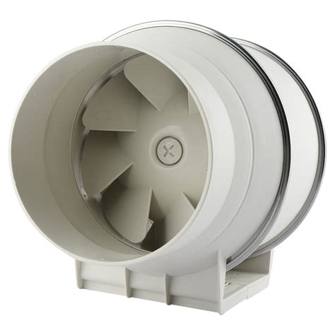 Mgaxyff High Efficiency Inline Duct Fan Air Extractor Bathroom Kitchen Ventilation System 110V ...