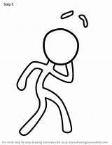 Stickman Coloring Pages  Coloring Home sketch template