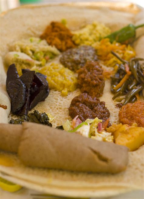 Injera | Great traditional Ethiopian food served on injera; … | Flickr