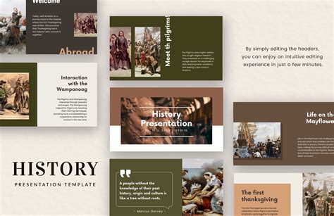 History Presentation Template in PowerPoint, PDF, Google Slides, Apple Keynote - Download ...