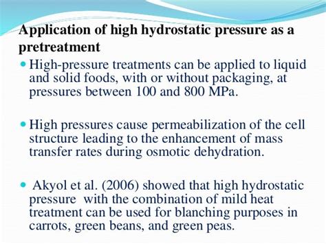 Osmotic dehydration of fruits