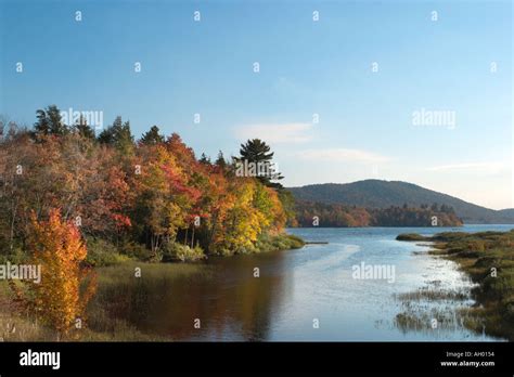 Adirondacks. Fall Foliage, Adirondack Mountains, New York State, USA Stock Photo - Alamy